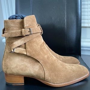 Saint Laurent WYATT JODHPUR BOOTS IN SUEDE